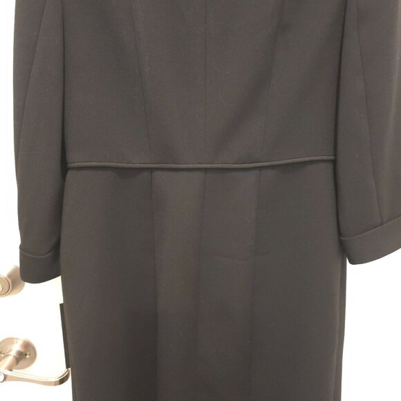 Anne Klein Black 2 Piece Suit Size 6 Coat & Skirt Fully Lined New with Tags - Picture 8 of 16